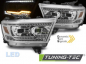 Preview: VOLL LED Tagfahrlicht Scheinwerfer Set für Dodge RAM 19-22 chrom mit dyn. Blinker