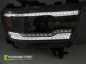 Preview: VOLL LED Tagfahrlicht Scheinwerfer Set für Dodge RAM 19-22 schwarz mit dyn. Blinker