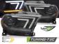 Preview: LED Tagfahrlicht Design Scheinwerfer Set für Dodge Durango 10-13 schwarz mit dyn. Blinker