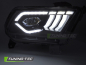 Preview: VOLL LED Tagfahrlicht Scheinwerfer Set für Ford Mustang 10-13 schwarz mit dyn. Blinker und Willkommensfunktion