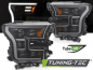 Preview: Upgrade LED Tagfahrlicht Design Scheinwerfer Set für Ford F150 MK13 14-17 schwarz