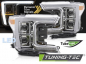 Preview: VOLL LED Tagfahrlicht Design Scheinwerfer für Ford F150 MK13 17-20 chrom mit dyn. Blinker