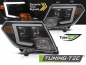 Preview: Upgrade Tagfahrlicht Design Scheinwerfer Set für Nissan Navara / Frontier 09-14 schwarz mit dyn. Blinker