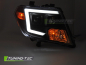 Preview: Upgrade Tagfahrlicht Design Scheinwerfer Set für Nissan Navara / Frontier 09-14 schwarz mit dyn. Blinker