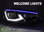 Preview: VOLL LED Upgrade Design Scheinwerfer Set für VW Golf 6 08-12 schwarz mit dyn. Blinker