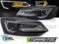 Preview: LED Upgrade Tagfahrlicht Scheinwerfer Set für VW Polo 6R / 6C 09-17 schwarz mit dyn. Blinker