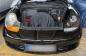 Preview: LED Tagfahrlicht Design Scheinwerfer für Porsche Boxster 986 / 911 996 96-04 schwarz mit LED Blinker