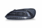 Preview: VOLL LED Lightbar Design Rückleuchten für VW Scirocco 3 (III) 08-14 schwarz/rauch mit dynamischen Blinker