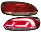 Mobile Preview: LED Upgrade Design Rückleuchten für VW Scirocco 3 (III) 08-14 rot/rauch mit dynamischen LED Blinker