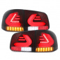 Preview: Voll LED Upgrade Design Rückleuchten für VW Touareg 7L 03-10 rot/rauch