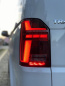 Preview: Voll LED Lightbar Design Rückleuchten für VW T6 15-19 rot/rauch mit dynamischem Blinker (für Heckklappe/Halogen)