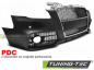 Preview: Upgrade Design Frontstoßstange für Audi A4 B7 (8E) 04-08 inkl. Zubehör schwarz/chrom mit PDC