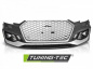 Preview: Upgrade Design Frontstoßstange für Audi A4 B9 (8W) 15-19 inkl. Zubehör mit PDC schwarz/silber
