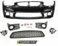 Preview: Upgrade Design Frontstoßstange für BMW 3er Coupe/Cabrio E92/E93 LCI 10-13 schwarz