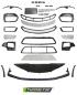 Preview: Upgrade Sport Design Frontstoßstange für Porsche Cayman / Boxster 981 / 981C 12-16
