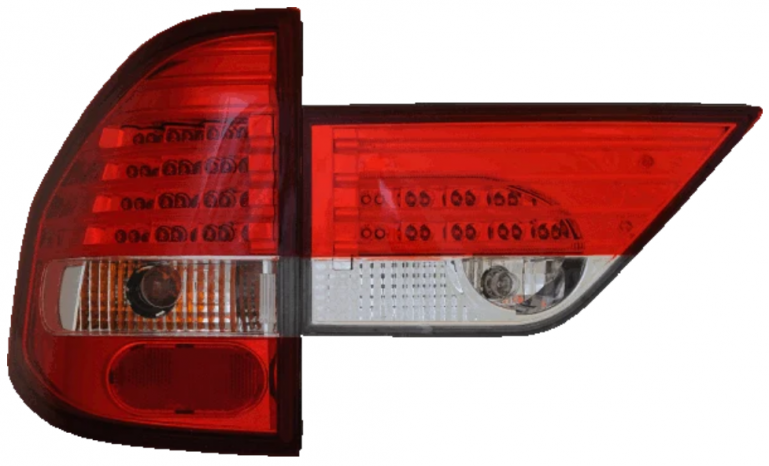 LED Upgrade Design Rückleuchten Set passend für BMW X3 E83 04-06 rauch