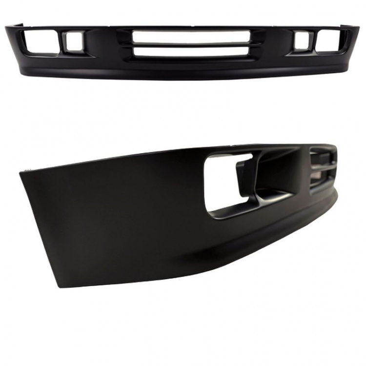 Upgrade Design Frontstoßstange für BMW 3er E30 85-94 Limo Cabrio Touring zweiteilig (Ober & Unterteil)