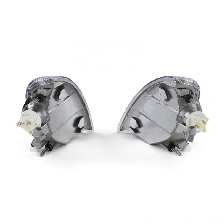 Upgrade Design Klarglas Frontblinker Set für Mercedes Benz SLK R170 96-04 chrom
