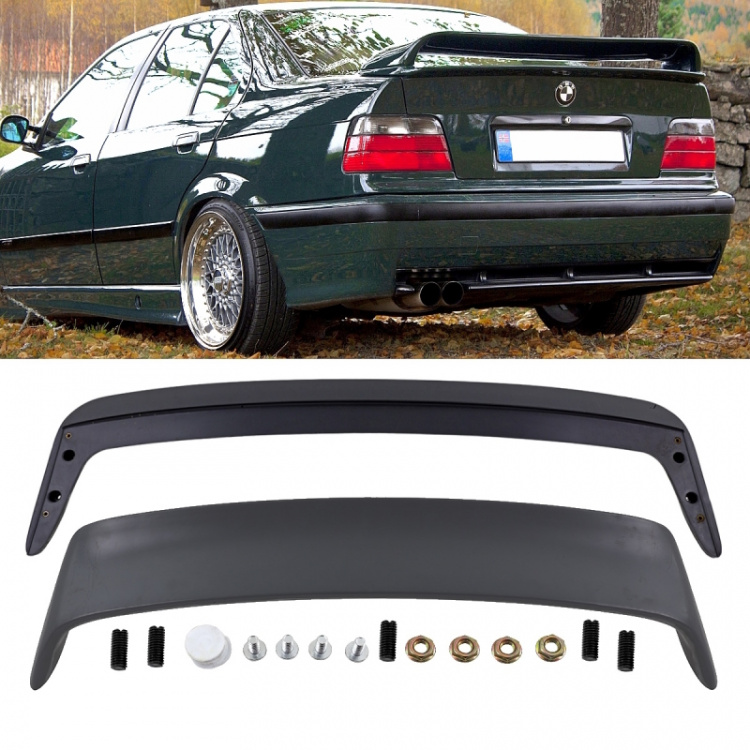 Sport Heckspoiler klein oben + unten passt für BMW 3er E36 M3 GT Class 2 ab 1990-1999