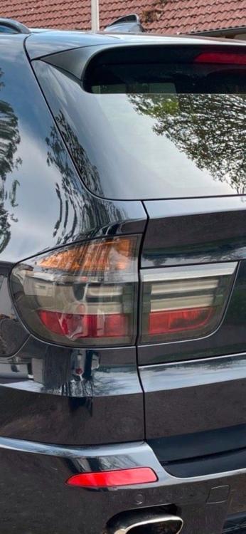 LED Lightbar Design Rückleuchten für BMW X5 E70 07-10 schwarz/rauch LCI Optik