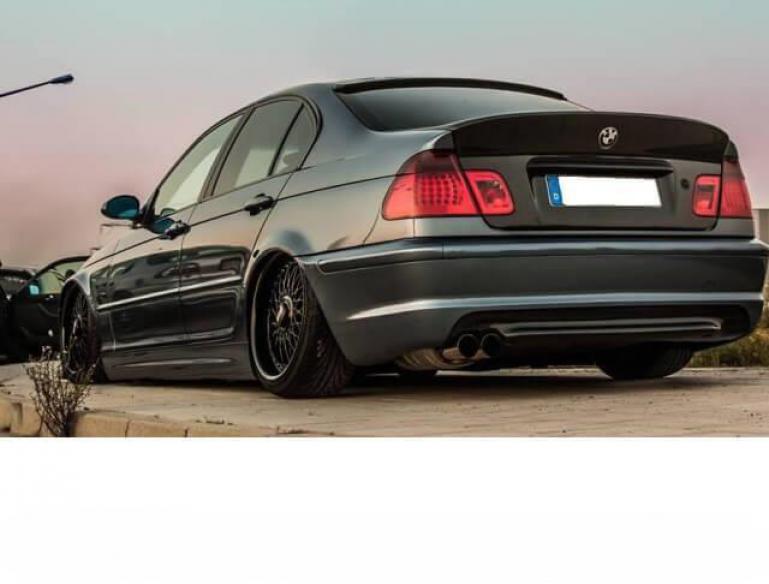 Heck Stoßstange PDC +Halter passt für BMW E46 Limousine M-Technik II+*ABE 01-05