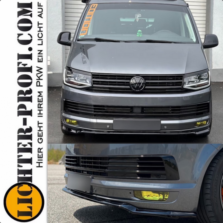 Upgrade Design Nebelscheinwerfer passend für VW T6 15-19 gelb