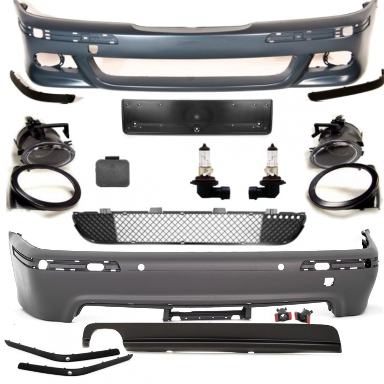 SPORT Bodykit Stoßstange Limousine KOMPLETT passt für BMW E39 außer M M5 mit*ABE