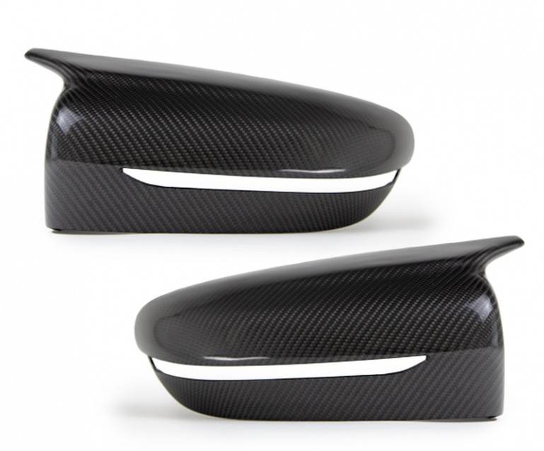 Upgrade Design Spiegelkappen / Gehäuse für BMW 5er G30/G31 / 7er G11/G12 Carbon schwarz