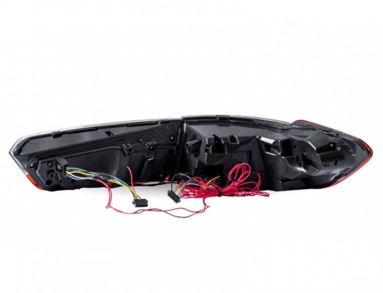 Voll LED Upgrade Design Rückleuchten für BMW 3er G20 Lim. 19+ kirschrot in OLED Technik mit dynamischem Blinker