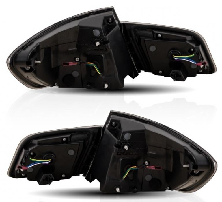 Voll LED Upgrade Design Rückleuchten für BMW 5er F10 Lim. 10-16 rot in OLED Technik mit dynamischem Blinker