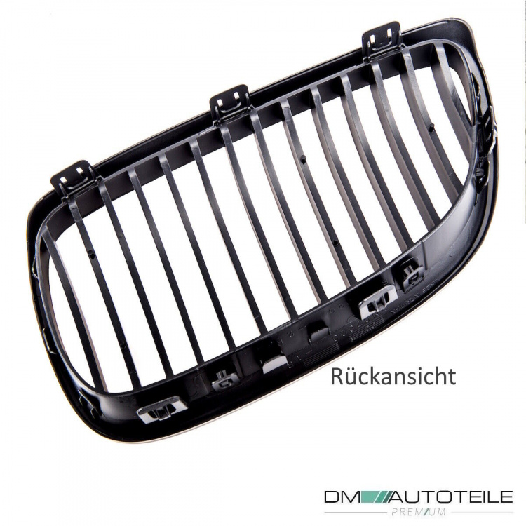 SET Kühlergrill Einzelsteg Performance Grill Schwarz Matt für BMW 3er E92 E93 Coupe Cabrio 06-10 auch M-Paket