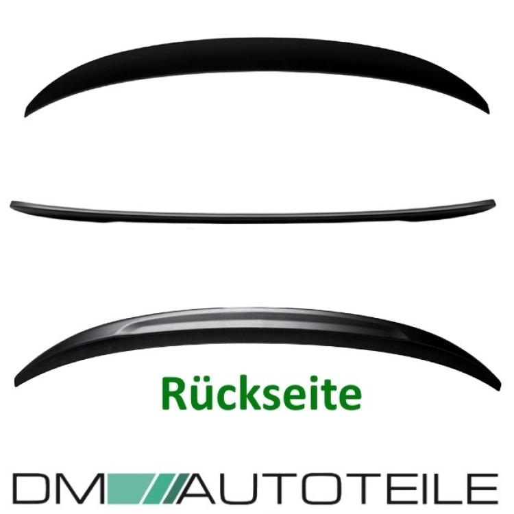 Sport-Performance Heckspoiler SCHWARZ Matt passt für BMW 4er F32 Coupe Hecklippe +ABE