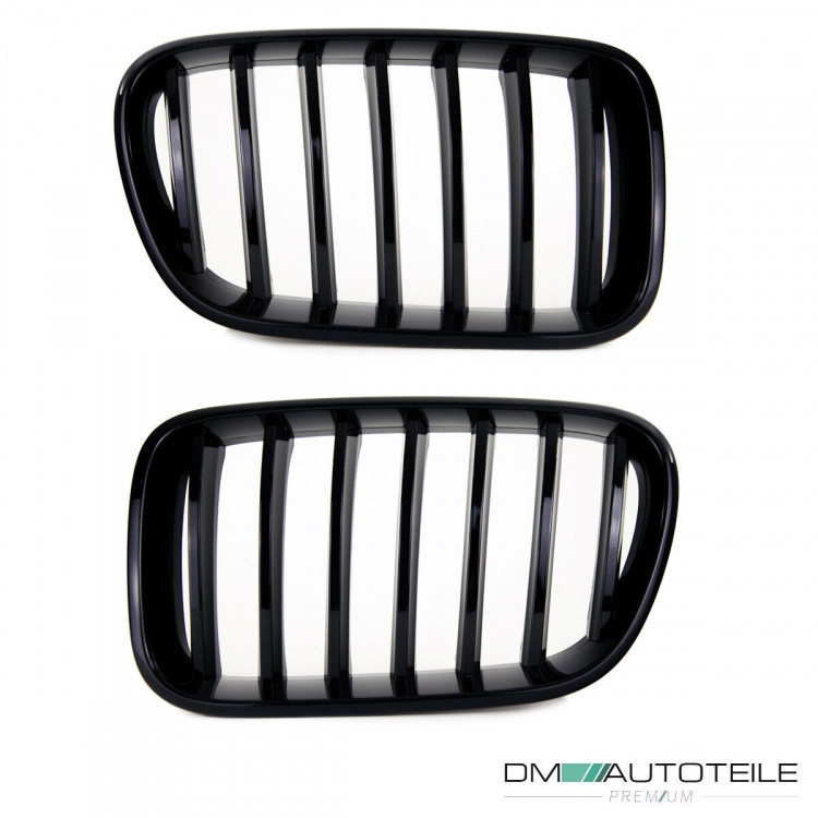 Set Sport Performance Kühlergrill schwarz Glanz BMW X3 F25 Bj 10-14