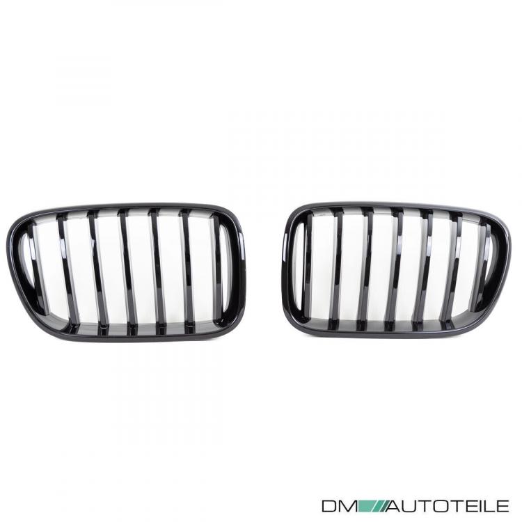Set Sport Performance Kühlergrill schwarz Glanz BMW X3 F25 Bj 10-14