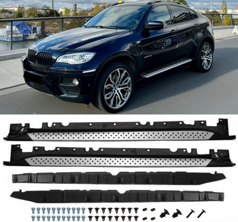 Upgrade Design Trittbretter / Einstiegsleisten für BMW X6 E71 08-14
