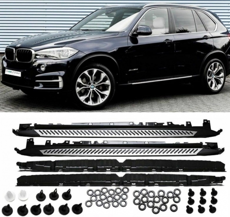 Upgrade Design Trittbretter / Einstiegsleisten für BMW X5 F15/F85 13-20 mit ABE