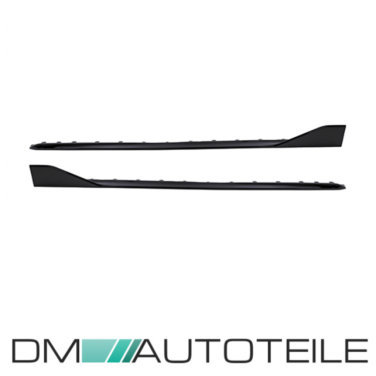 Performance Umbau Sport Paket Lippe+Duplex Diffusor+ Heckspoiler hochlganz schwarz passt für BMW 1er F40 mit M-Paket