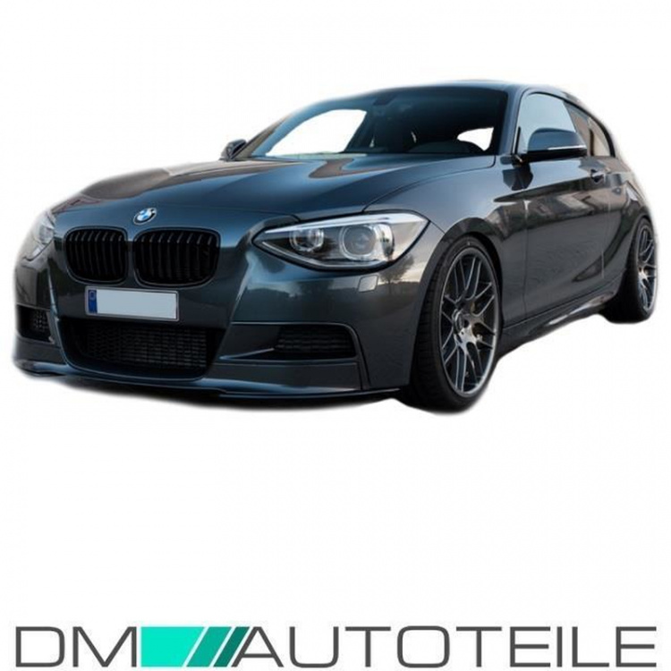 AN Umbau Sport-Performance Bodykit +Spoiler+ Diffusor 2 Rohr passt für BMW 1er F20 5-Türer 11-15