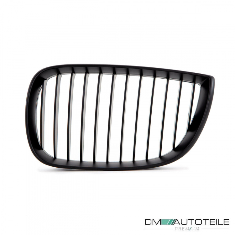 Set Performance Kühlergrill Schwarz Matt passend für BMW 1er E87 E81 Bj 04-07