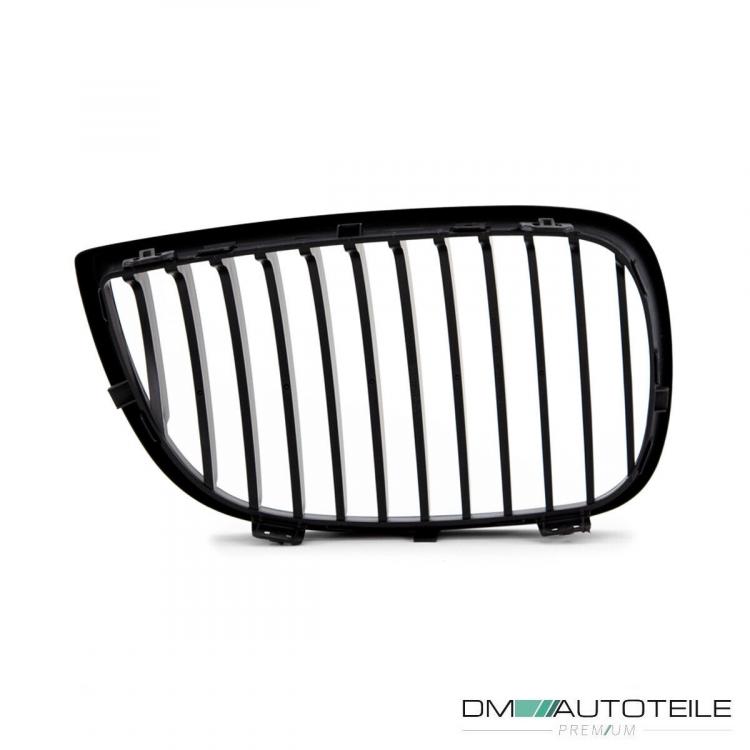 Set Performance Kühlergrill Schwarz Matt passend für BMW 1er E87 E81 Bj 04-07