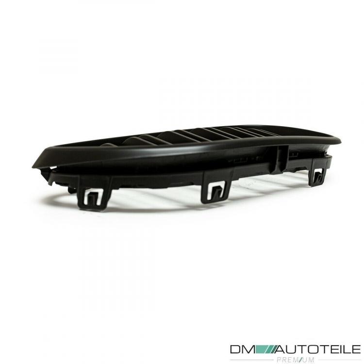 2x Doppelsteg Kühlergrill Grill Schwarz Matt passend für BMW 2er F22 F23 + M-Paket 14