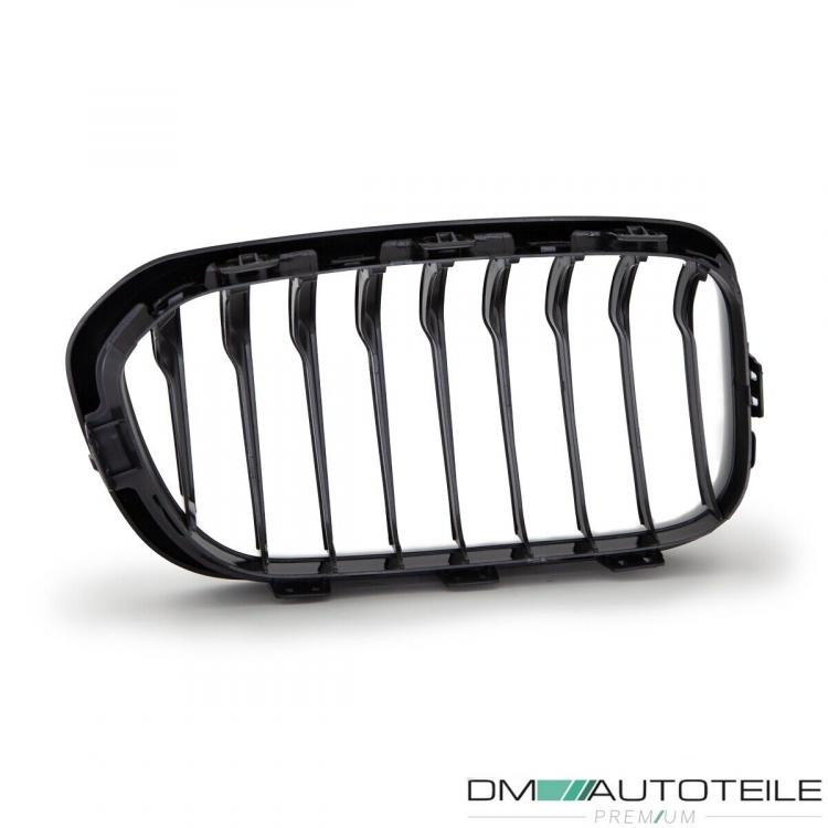 Sport-Performance Kühlergrill Schwarz Glanz passend für BMW 1er F20 F21 LCI ab 2015