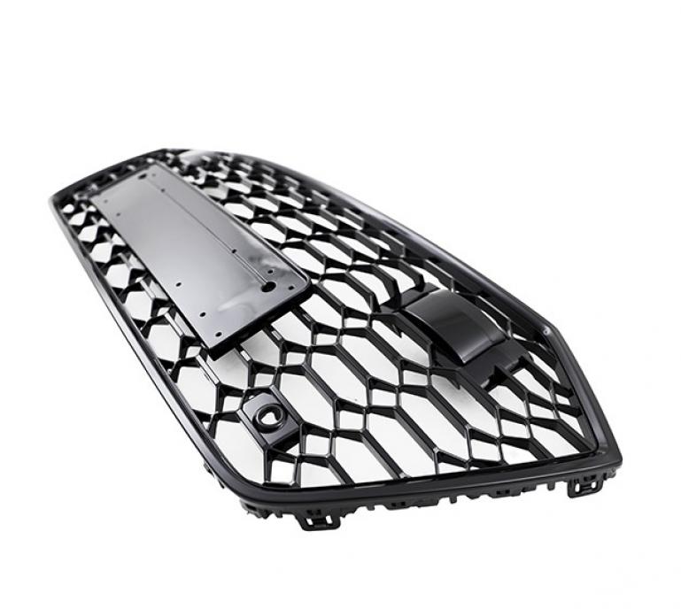 Upgrade Sportgrill / Kühlergrill für Audi A7 (C8) 18+ Hochglanz schwarz