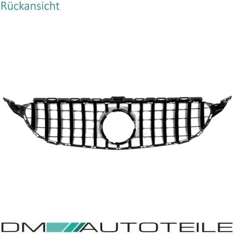 Kühlergrill Grill Schwarz Glanz passend für Mercedes C Klasse W205 S205  14-18 auf Sport-Panamericana GT