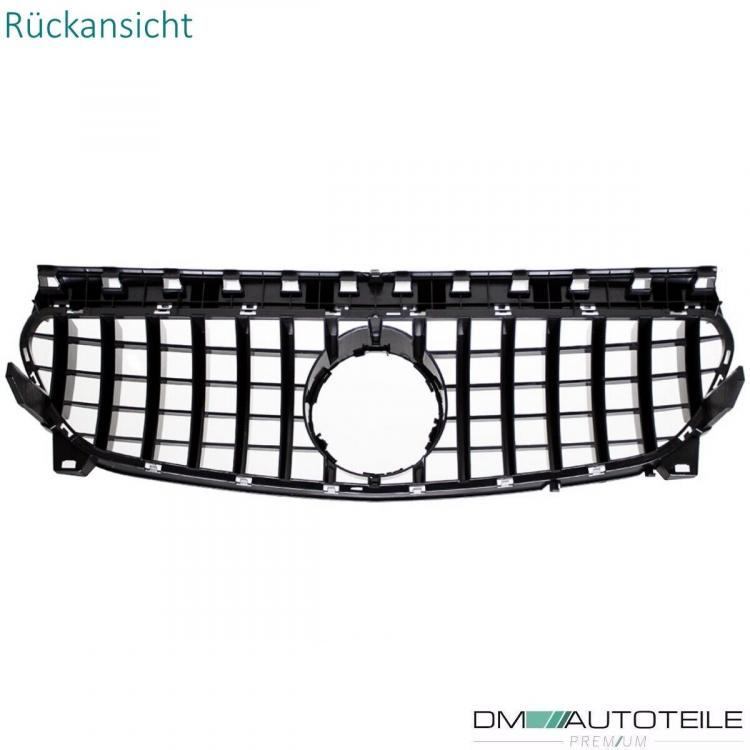 Kühlergrill Chrom Schwarz passend für Mercedes CLA W117 ab 2016 (Mopf) auf Sport-Panamericana GT