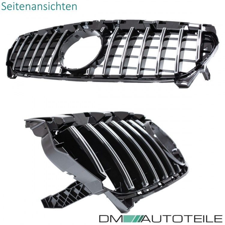 Kühlergrill Chrom passend für Mercedes CLA W117 bj 13-16 auch A45 AMG auf GT Sport- Panamericana