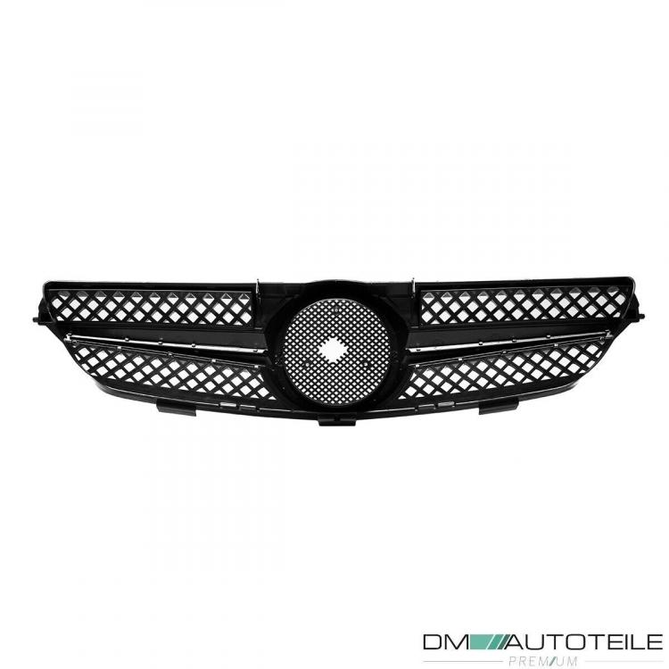 Mercedes CLK W209 C209 Kühlergrill Waben Front Grill Schwarz Chrom Bj Mopf 05-09