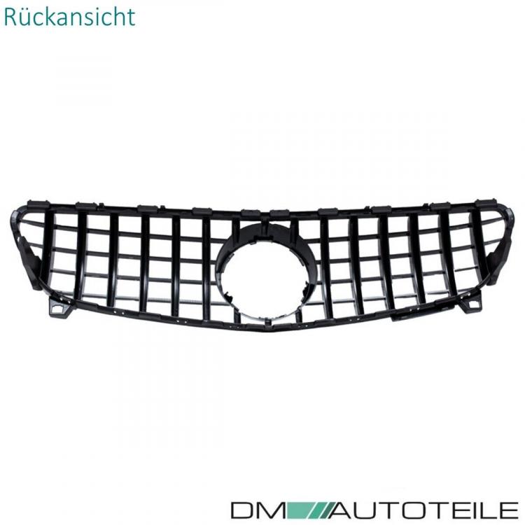 Facelift Kühlergrill Komplett Schwarz passend für Mercedes A-Klasse W176 Mopf 2015-2019 auf Sport -Panamericana GT