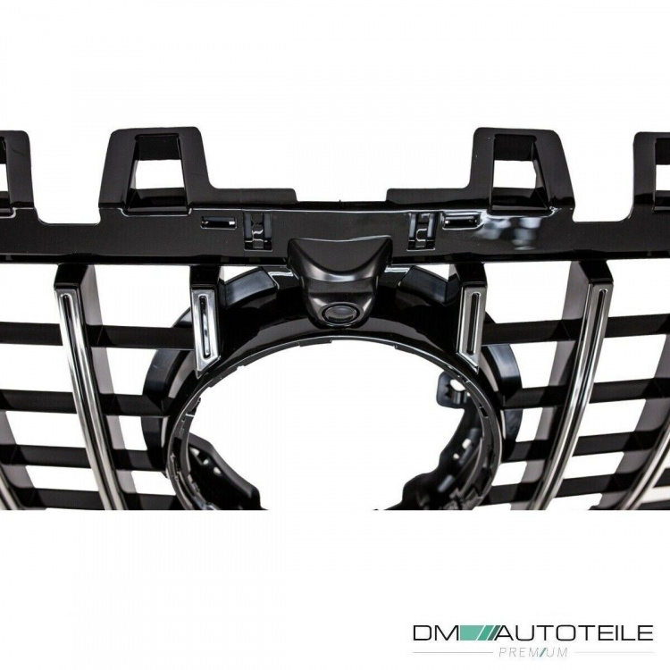 Kühlergrill Chrom passt für Mercedes A-Klasse W177 Bj ab 2018 auch 360° Kamera auf Sport-Panamericana GT