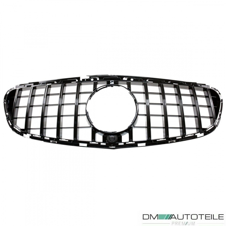 Kühlergrill Schwarz passt für Mercedes E-Klasse W212 S212 ab 2013-216 auf Sport-Panamericana GT